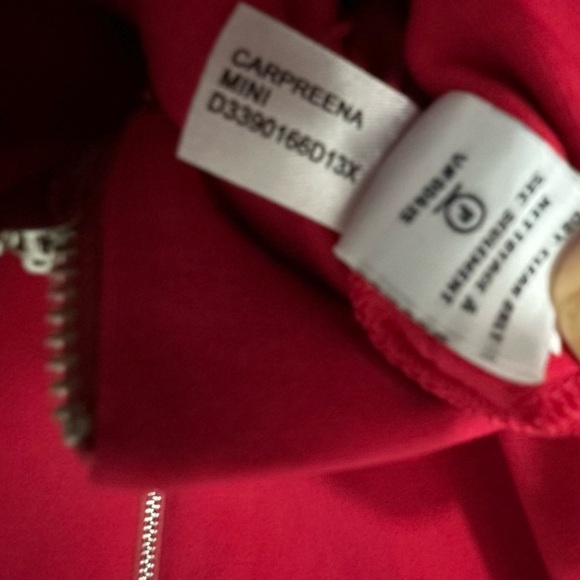 Diane Von Furstenberg Red Carpreena Mini Dress - Picture 6 of 11